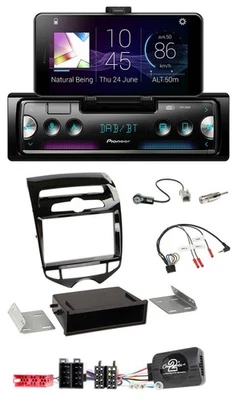 Pioneer USB Lenkrad Bluetooth DAB Autoradio für Hyundai ix20 ab 2010 autom. Klim - Bild 1 von 4