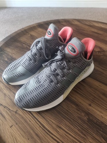 ADIDAS clima cool 9.5 EU 44 uomo ottime condizioni grigio palestra corsa vacanze estive calcio