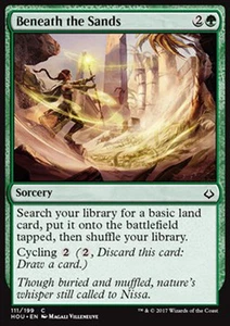 MTG 4x BENEATH THE SANDS - SOTTO LE SABBIE - HOU - MAGIC - Picture 1 of 1