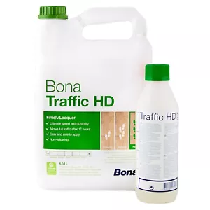 Bona Traffic HD Extra- Matt Wood Floor lacquer + Hardener 5Ltr - Picture 1 of 1