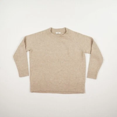 C&A Damen Pullover Gr. L beige meliert Rundhals Langarm Pulli Strickpullover Syn - Bild 1 von 4