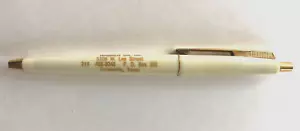 Bolígrafo Warren Oil Greenville Texas Ritepoint Clicker funciona de colección - Imagen 1 de 6