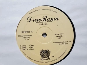 DREW RAMA - Ectasy / Curb Life / Ride 2004 RAP HIP HOP 12" North Carolina (EX) - Imagen 1 de 3
