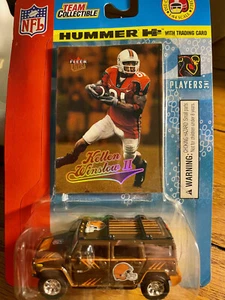 Fleer NFL 2004 Cleveland Browns Hummer H2 w / Kellen Winslow,II card - Picture 1 of 2