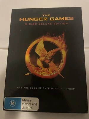 The Hunger Games Deluxe Edition (DVD/Digital, 2012, 3-Disc Set R4 Fast Postage - Image 1 of 4