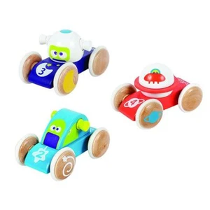 Boikido Cosmo Space Vehicle Wooden Push Along 18m+ - Picture 1 of 4