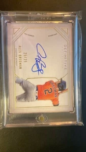 2019 Topps Definitive Collection Alex Bregman Auto /25 #DCA-ABR Houston Astros - Picture 1 of 1