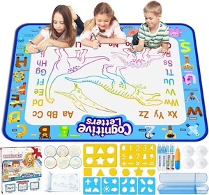 Water Doodle Mat 40"x32" Extra Large Magic Drawing Doodling Mat Coloring Mat - Picture 1 of 8
