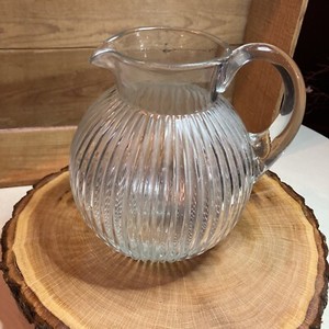 Vintage MCM Heisey Ridgeleigh Beverage Pitcher