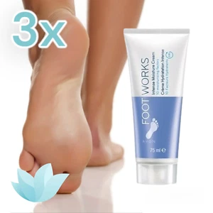 3x Avon FootWorks Intensive Fußfeuchtigkeitscreme 75ml | 3er Pack Fußcremes - Bild 1 von 3