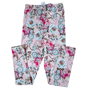 Emerald August Leggings Girl Size 10 Pink Floral Mystical Garden Exclusive New - Picture 1 of 7