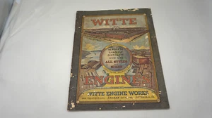 Witte Engine Works Engine Color Catalog Free ship USA - Imagen 1 de 3