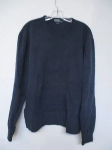 Polo by Ralph Lauren Men's Size Medium 100% Cotton Long Sleeve Pullover Sweater - Picture 1 of 12
