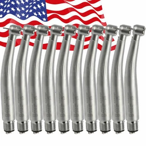IN USA! 10PCS Dental NSK Style LED Generatore Elettrico Alta Velocità Manipolo Turbina 4H - Foto 1 di 11