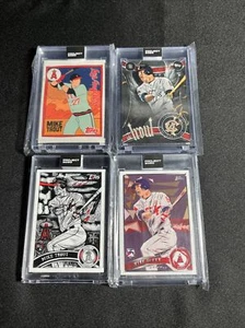 Topps Project 2020 4 tarjetas tempranas de Mike Trout Fucci, Baller, JK5, Naturel - Imagen 1 de 1
