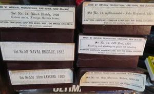 IMPERIAL PRODUCTIONS Empty Box Assortment for Toy Lead Soldiers - Picture 1 of 21