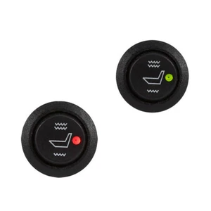 2x Universal Seat Heater Switch 3-Pin Round Heated Rocker Hi Low On/Off Control, - Bild 1 von 9