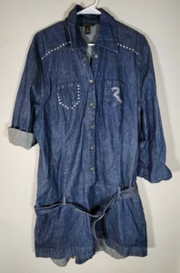 Rocawear Demin Jeansshorts Overall Damengröße 3X - Bild 1 von 15