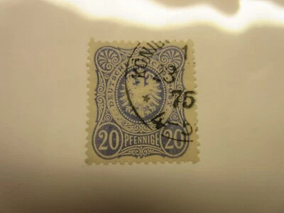 GERMANY  Michel  34b  signed  USED  Lot10*  Cat €40 - Image 1 of 2