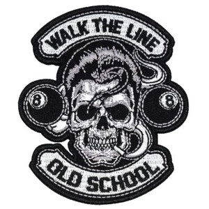 Aufnäher Aufbügler Patch Oldschool Rockn Roll Rockabilly Biker US Car Geschenk - Bild 1 von 2