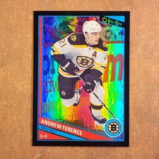 3-05-30 . 2013-14 opc o-pee-chee black rainbow /100 #4 andrew ference 001/100 !!