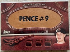 2011 Topps Manufactured Glove Leather Nameplate Hunter Pence #MGL-HP