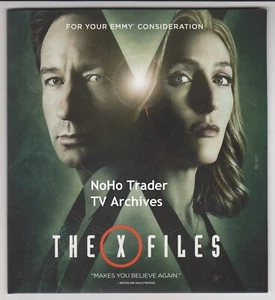 2016 X-FILES EMMY FYC DVD DAVID DUCHOVNY GILLIAN ANDERSON Rare Promo Screener op - Picture 1 of 3