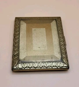 Vintage Richard Hudnut Compact 14k Gold Plated Art Deco Design Powder Case - Picture 1 of 18