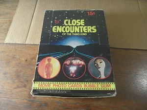 J-6 1978 Topps Close Encounters of the Third Kind Film Wachsbox voll 36er Packungen - Bild 1 von 3