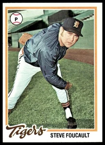 1978 Topps #68 Steve Foucault Detroit Tigers NM+ - Picture 1 of 2