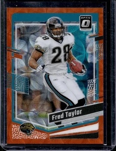 2023 Donruss Optic #82 Fred Taylor Orange Scope #/79 - Picture 1 of 2
