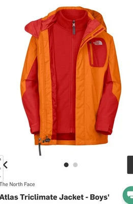 Chaqueta The North Face HyVent Atlas Triclimate 2 en 1 juvenil talla 14-16 SOLO CARCASA Foto 1 de 4