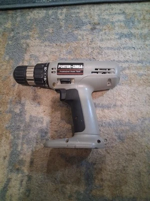Porter Cable Cordless 3/8 inch Drill 14.4 volt Tool only Workig No Battery  - Image 1 of 4