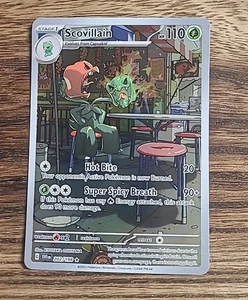 Scovillain 202/198 Scarlet & Violet Base Illustration Rare Pokemon Karte - Bild 1 von 2