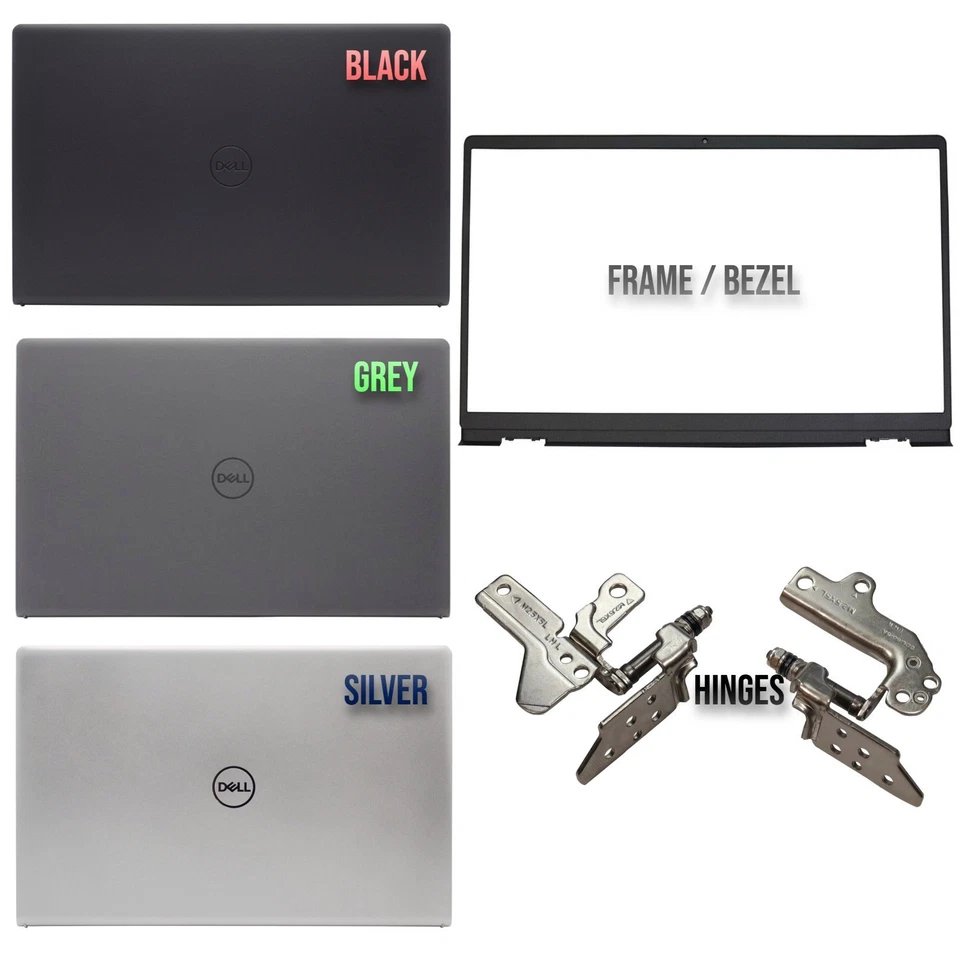 DELL VOSTRO 15 3510 3511 3515 3520 3525 LCD BACK COVER LID TOP CASE UK SELLER - Image 1 of 1