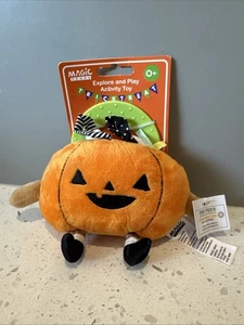 baby first halloween pumpkin toy magic years crinkle - Picture 1 of 5