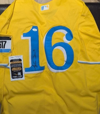 ALL STAR Jarren Duran  SIGNED BOSTON RED SOX CITY CONNECT JERSEY JSA  COA - Image 1 of 4