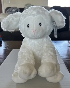 Gund Baby Little Blessing Plush Lamb White Stuff Animal - Picture 1 of 5