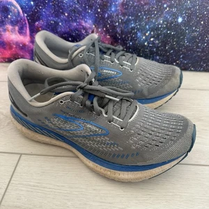 Brooks Glycerin GTS 19 Gray Running Shoes Men Sz 9 Wide (2E) 1103572E095 - Picture 1 of 9