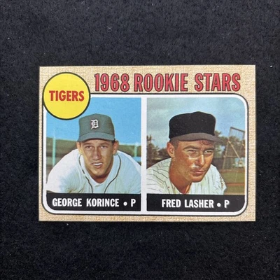 1968  TOPPS # 447 TIGERS ROOKIE STARS   EXMT DD 8043 - Image 1 of 2