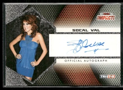 2009 TNA Impact #IA-53 SoCal Val AUTOGRAPH - Image 1 of 2