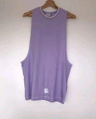 Gymshark мужской фиолетовый бак углубление размер S 100% хлопок - Изображение 1 из 4