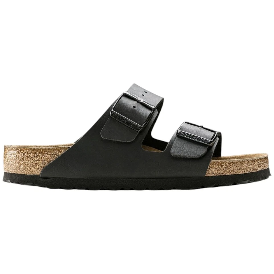 Chaussons Birkenstock Arizona Noir Unisexe 551253 Sandales Neuf - Photo 1/4