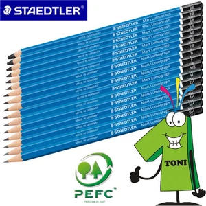 12 x Staedtler Bleistift Mars Lumograph 100 , Bleistifte 16 versch. Härtegraden - Bild 1 von 18