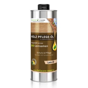 🇩🇪 HeliaCARE Premium Holz-Öl - Allergenfrei, Leinöl nativ, Lebensmittelecht - Bild 1 von 7