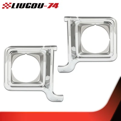 Fit For 73-78 Chevrolet C10 Suburban Headlight Door Set Headlight Door Set New - Image 1 of 4
