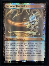 MTG FOIL Sword of Fire and Ice - Kaladesh Inventions Magic Card 29