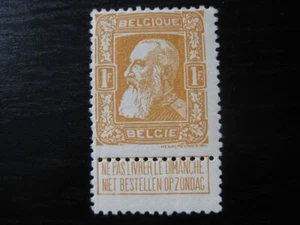 BÉLGICA Sc. #90 ¡Escaso sello como nuevo! SCV $110.00 - Imagen 1 de 3