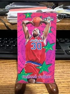 1995-96 Fleer NBA Jam Session Rasheed Wallace Washington Bullets - Picture 1 of 2