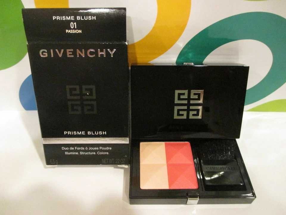 GIVENCHY ~ RUBOR PRISME DUO / ESTRUCTURA RESALTADA ~ # 01 PASSION ~ 0,22 OZ EN CAJA Foto 1 de 1
